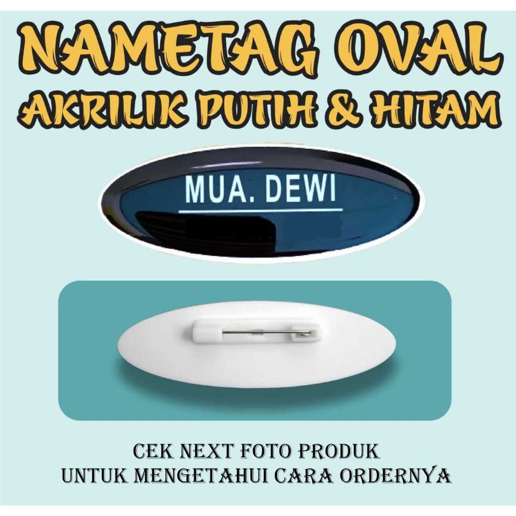 

Nametag Oval/Nametag Akrilik/Name Tag Oval/Name Tag Akrilikr/Name Tag Plat/Name Tag Peniti/Name Tag Magnet/Name Tag Paku/Nametag/Nametag Peniti/Nametag Magnet/Nametag Paku/Nama Dada/Papan Nama-Custom Satuan-cepat-