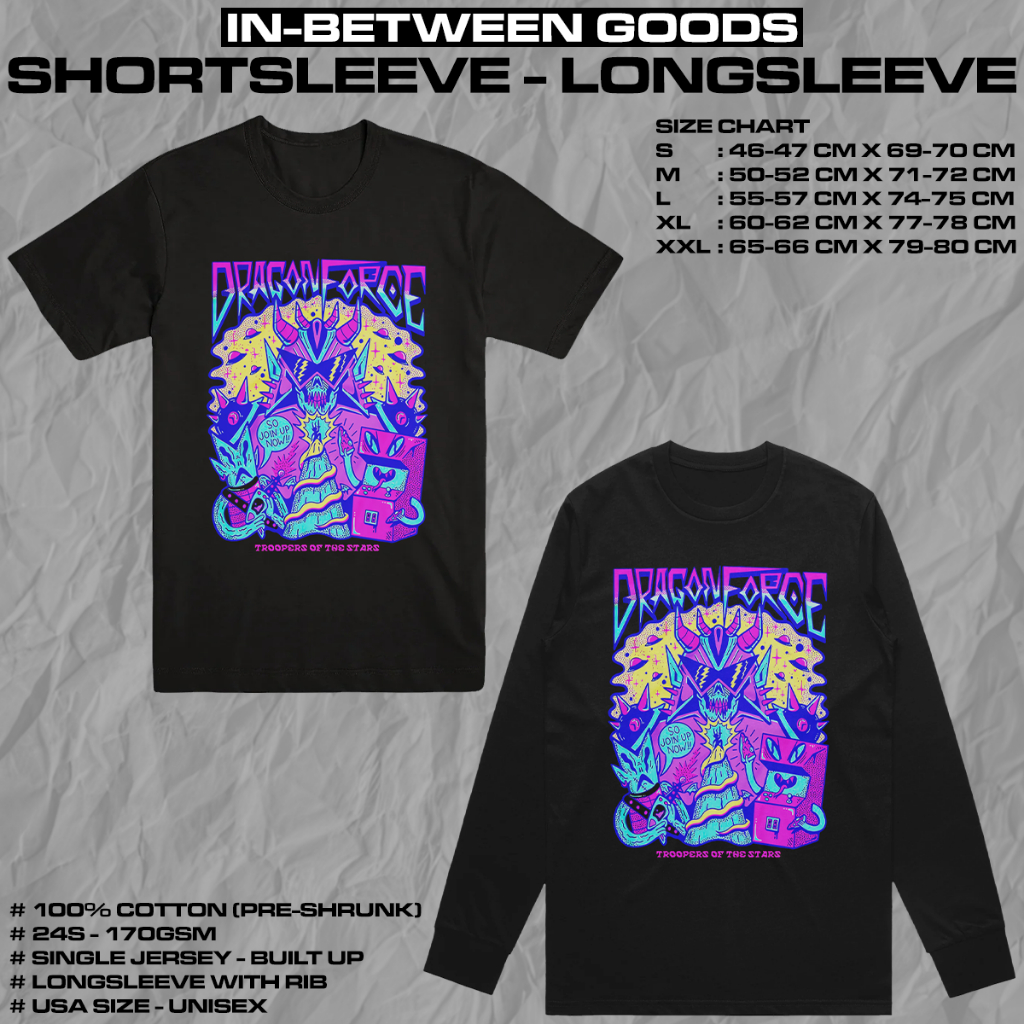 DRAGONFORCE - TROOPERS OF THE STARS | T-SHIRT | LONGSLEEVE | BAND MERCH