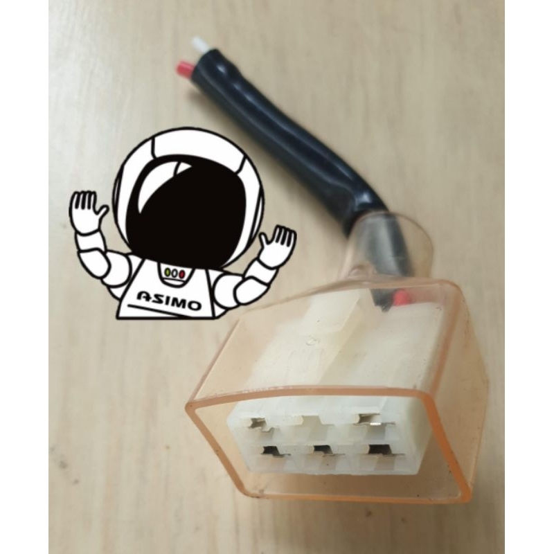soket kiprok rectifier pin 6 original yamaha fi old Nmax Xabre Mio M3 S Z Xeon GT Fino 125 150 155 X