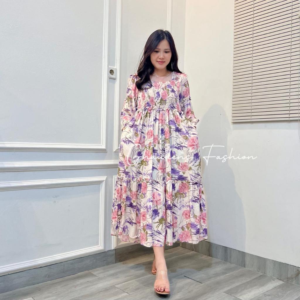 Ghaudens - Long Dress Soora Rayon Guardian 3115-23