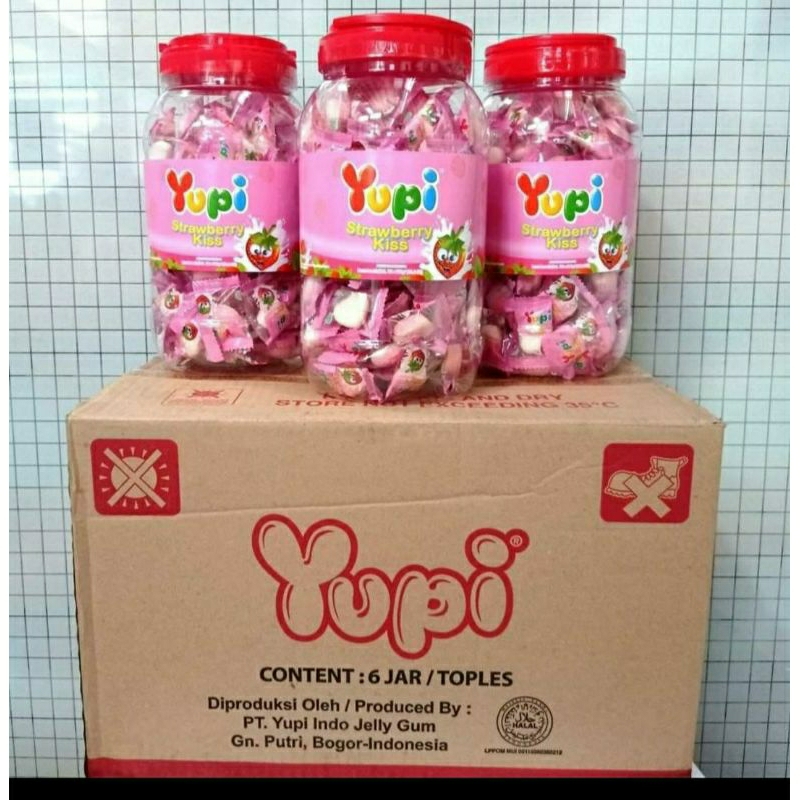 

Yupi toples strawberry 300gr