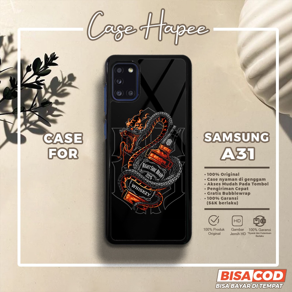 Case Samsung A31 Casing Samsung A31 [DRGN] Casehapee Case Glossy Case Aesthetic Custom Case Premium 