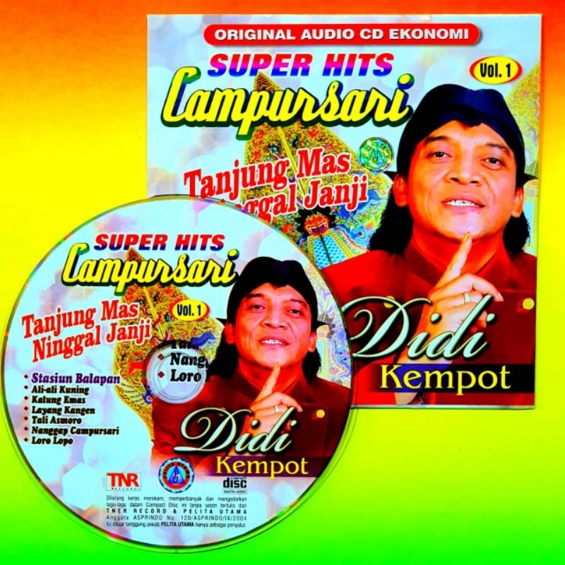 KASET CD ALBUM DIDI KEMPOT AMBYAR-DIDI KEMPOT CAMPURSARI-KASET CD DIDI KEMPOT-KASET CD LAGU DIDI KEM