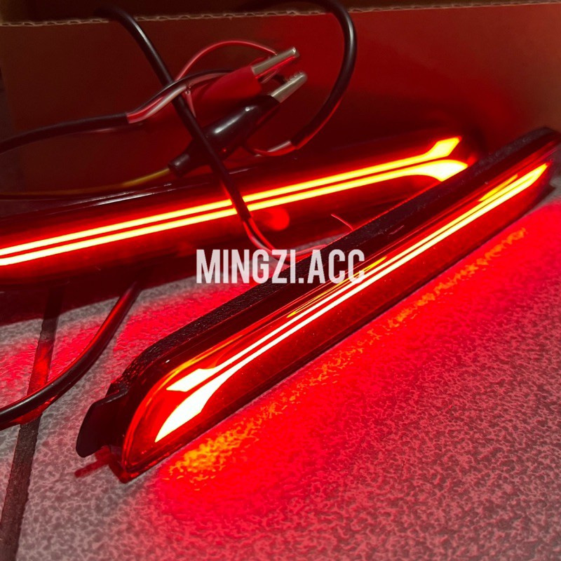 VIOS GEN3 LAMPU BUMPER MATA KUCING BELAKANG MOBIL REFLEKTOR REAR GEN 3