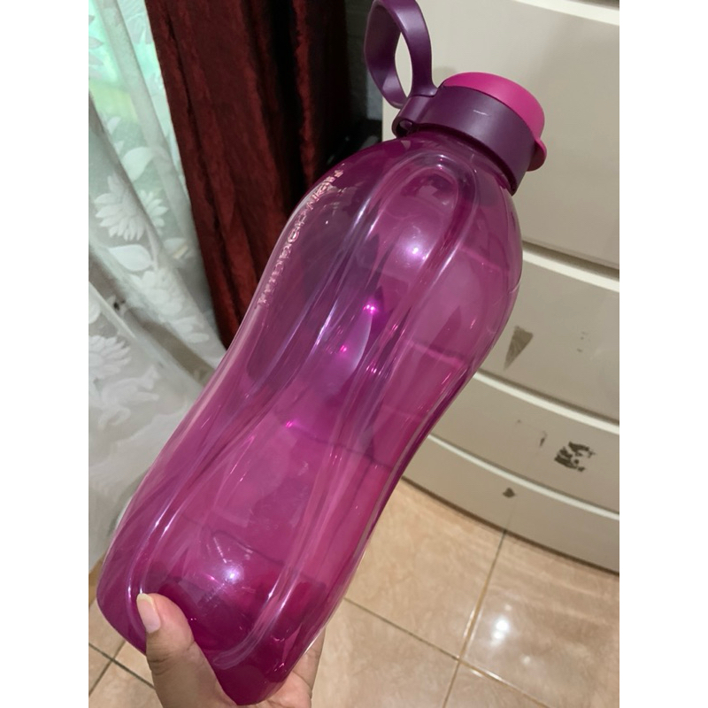 Harga sale baret penyimpanan 1 Pcs Eco Bottle 2L- Botol Minum 2L Tupperware tutup flip