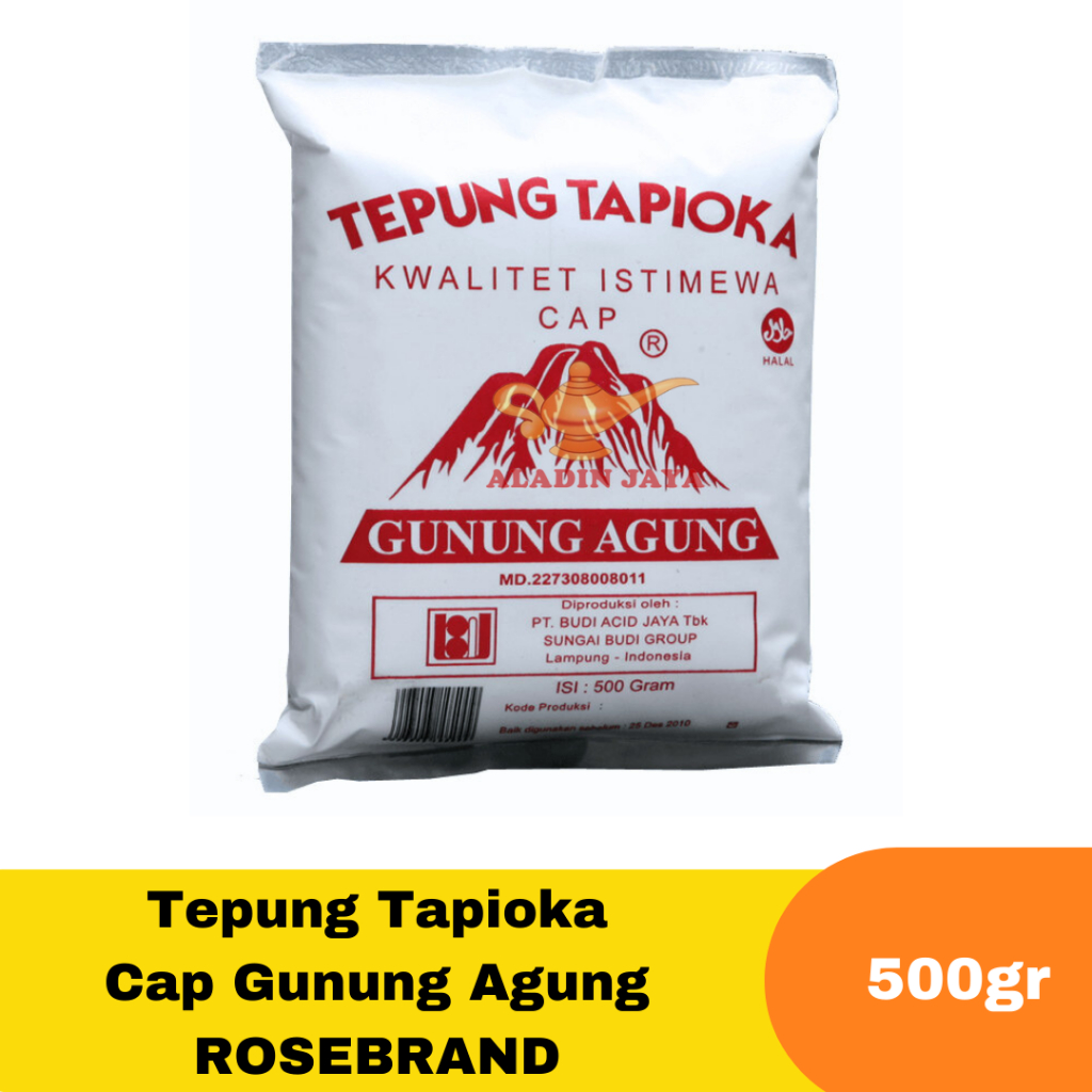 

Tepung Tapioka GAM ROSEBRAND 500gr