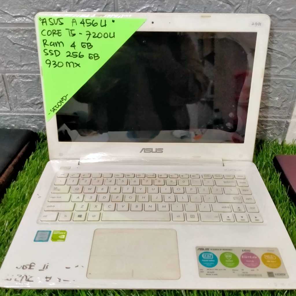 LAPTOP MURAH ASUS A456U CORE I5-7200U RAM 4GB SSD 256GB NVIDIA 930MX