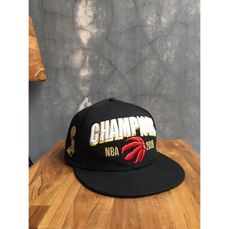 Topi Snapback NBA Champion 2019 Toronto Raptors By New Era