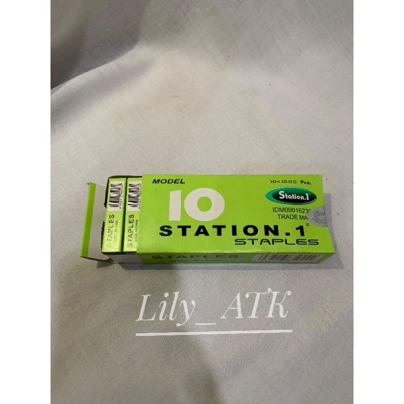 

(1 pack) Isi Staples Refill Stapler No. 10 Station. 1 (Kecil)