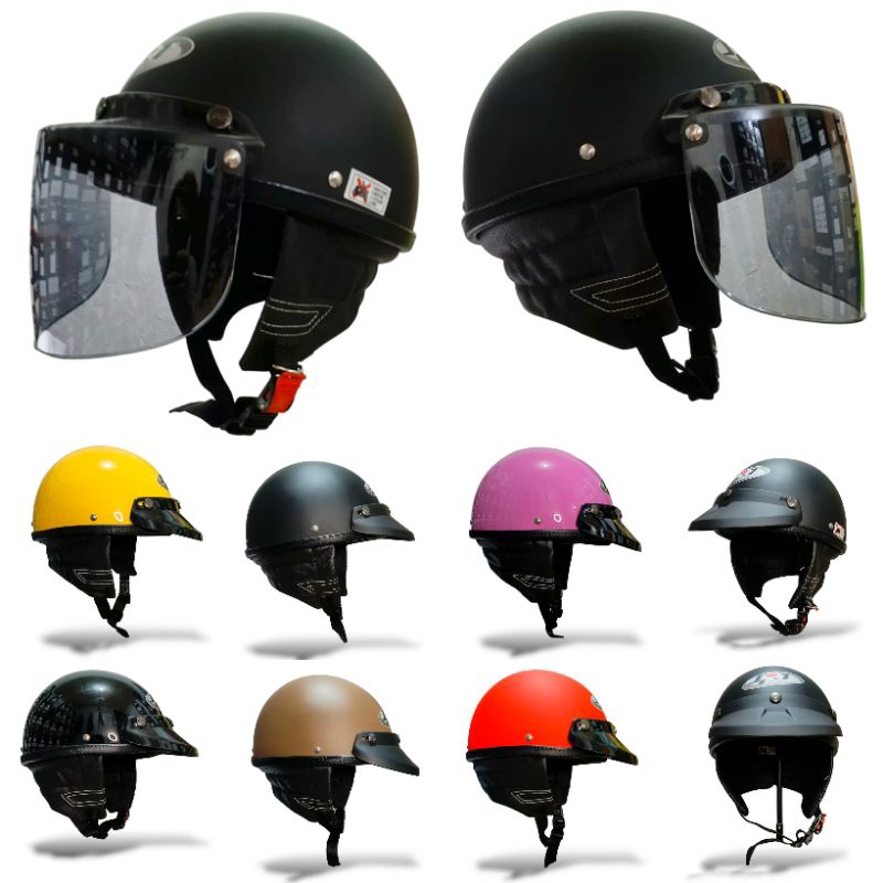 Helm Jpn Chips Retro / Helm Cetok Jpn