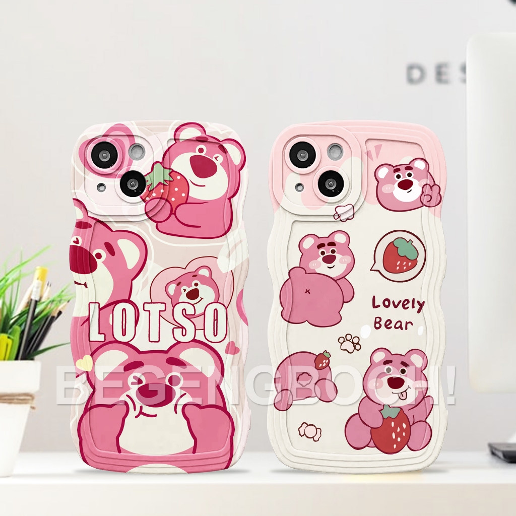 Case Hp Gelombang For Realme Note 50 New C53 C51 C55 C35 Softcase Custom Lotso (3) For All Type Sams