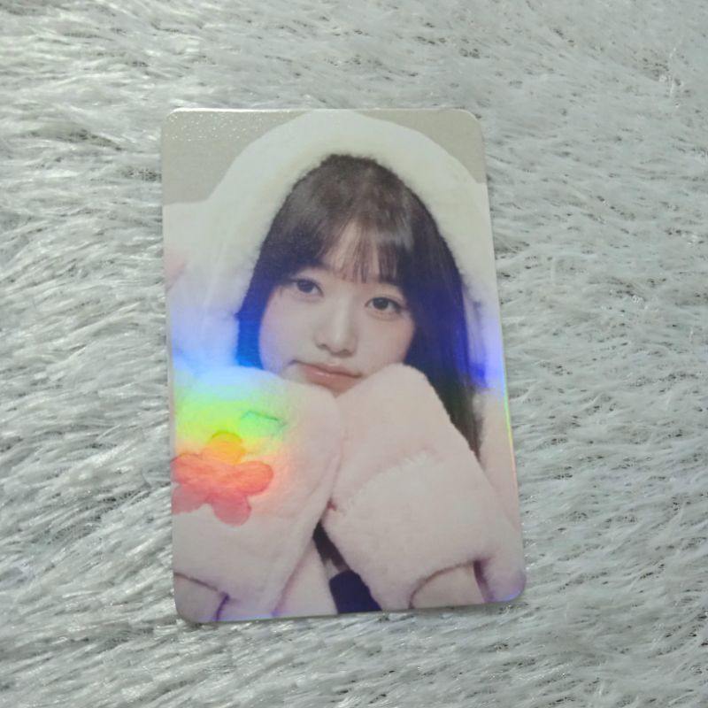 ☆ Photocard hologram Wonyoung, Karina, Taeyong, Giselle :3 
