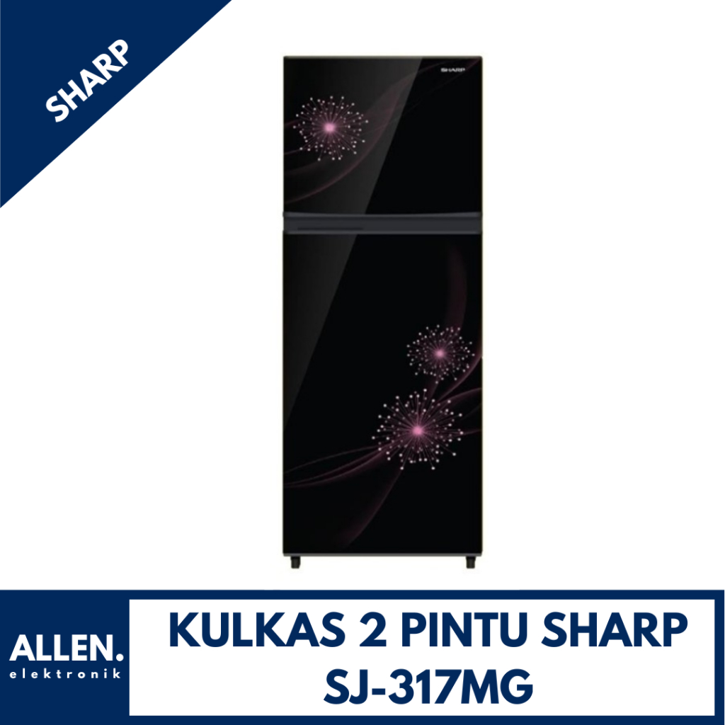 Kulkas 2 Pintu Sharp SJ-317MG