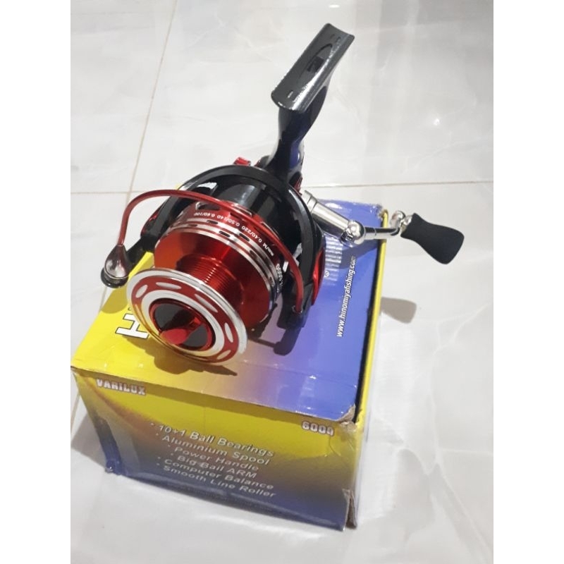 Reel spinning Hinomiya varilux 6000
