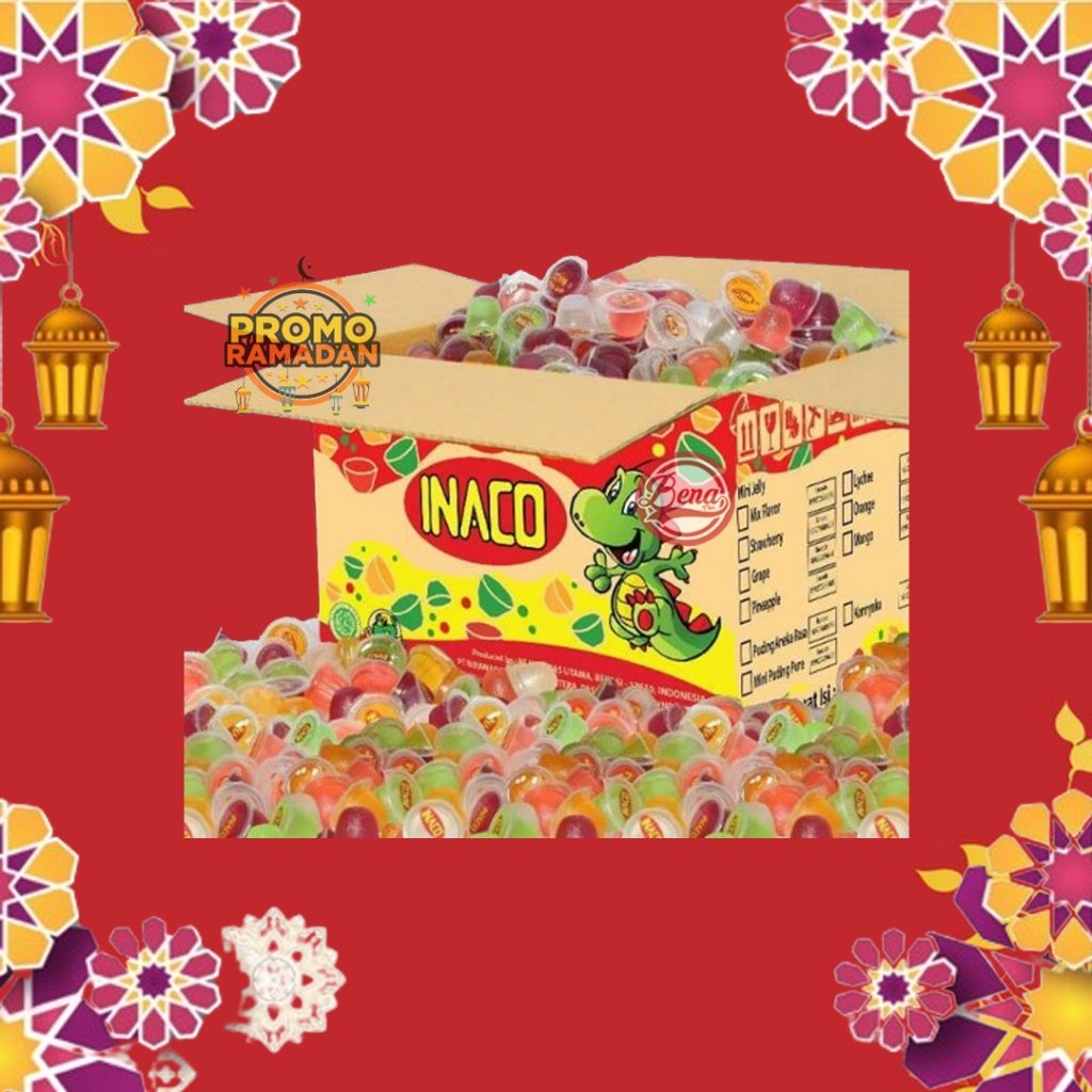 

INACO JELLY MIX FRUIT - KEMASAN 1Kg