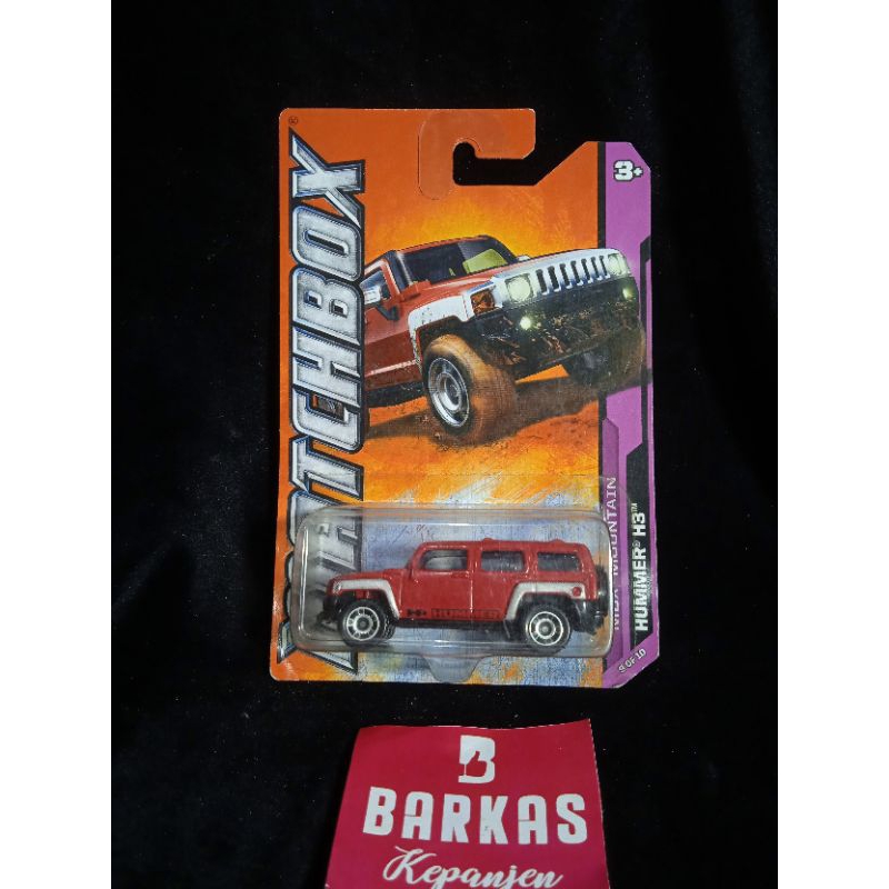 matchbox hummer H3 mbx mountain