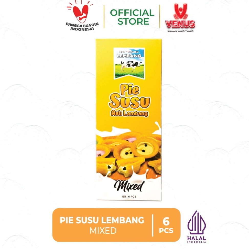 

GPY755 SUPER DISKON Pie Susu Lembang isi 6 pcs oleholeh lembang bandung