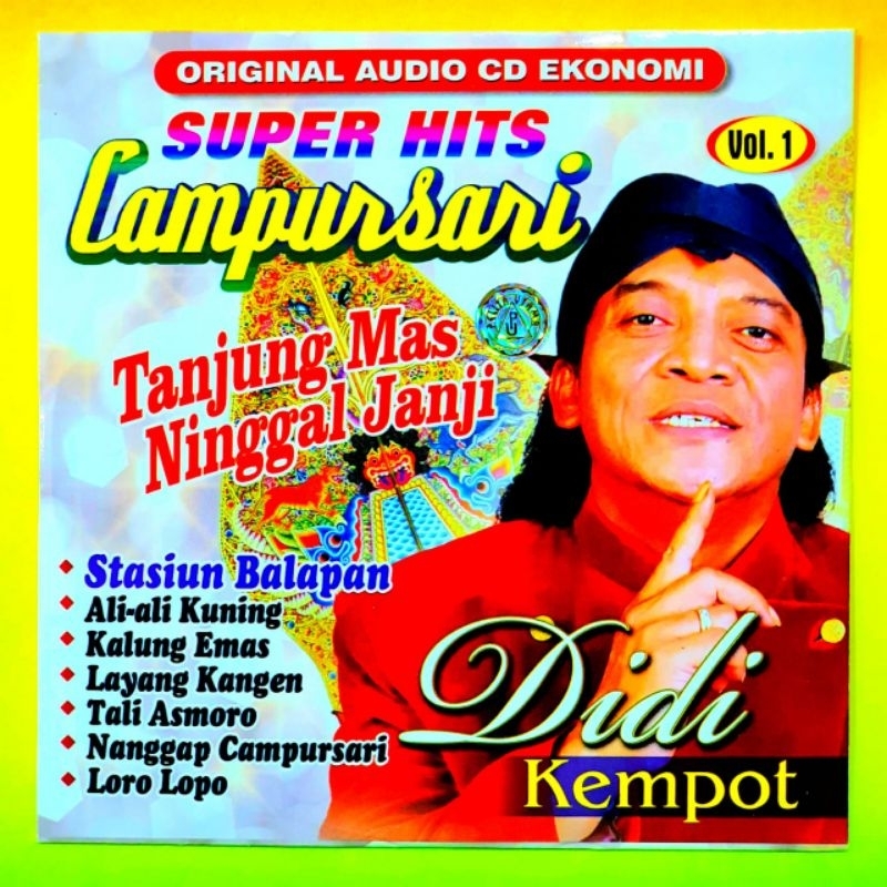 KASET CD ALBUM DIDI KEMPOT AMBYAR-DIDI KEMPOT CAMPURSARI-KASET CD DIDI KEMPOT-KASET CD LAGU DIDI KEM