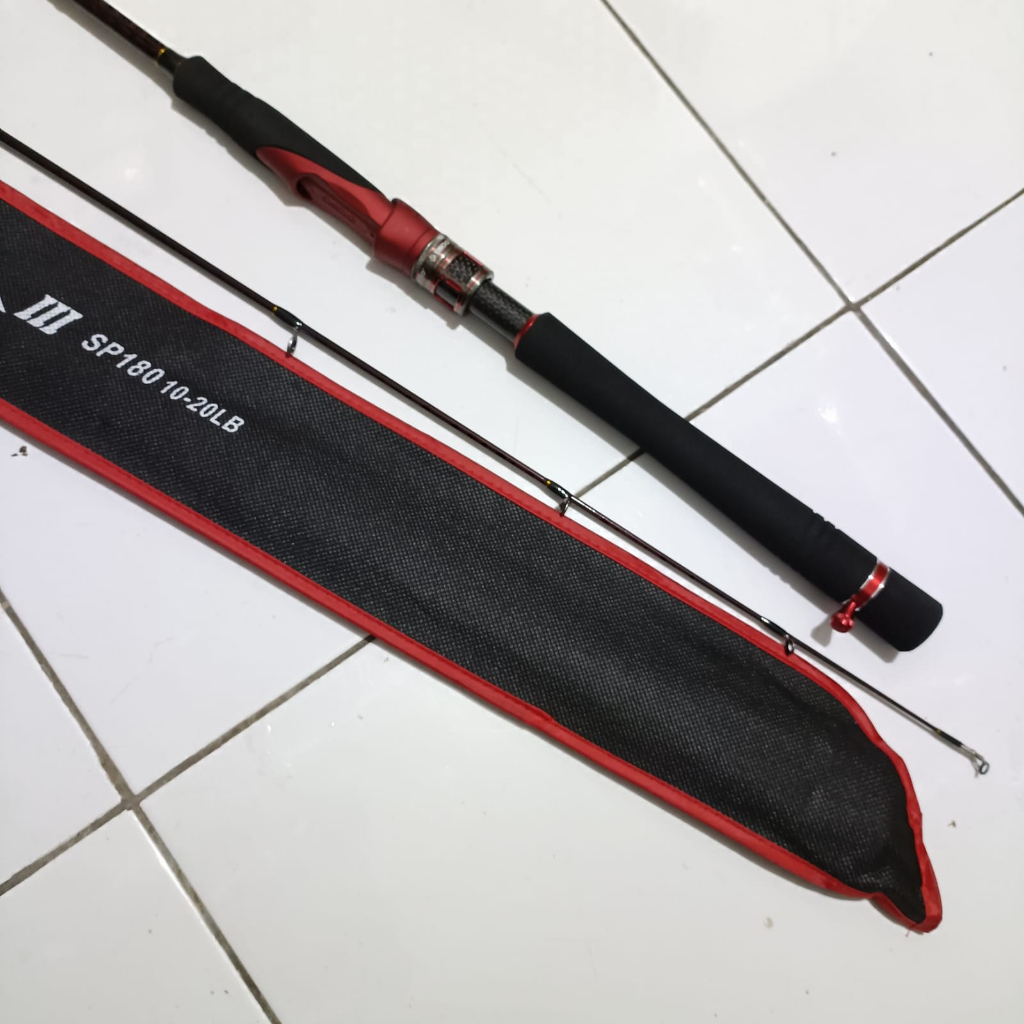 Joran Daido ATHENA III {CARBON SOLID} 150CM - 180CM Kualitas Jepang Asli Kuat