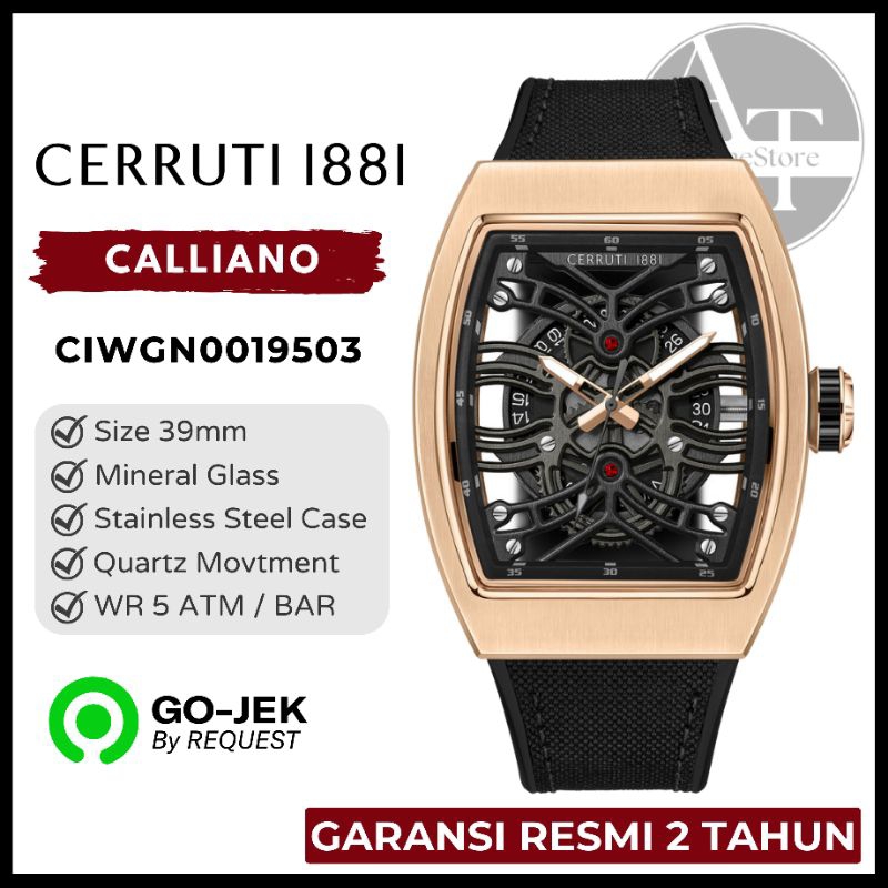 Jam Tangan Pria Cerruti CIWGN0019503 Calliano ORIGINAL Garansi Resmi