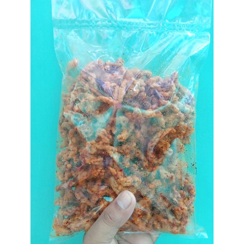 

usus krispy bojot/cikruh setkilo bumbu melimpah
