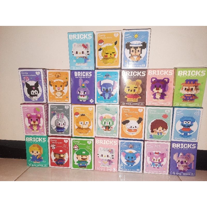 Mainan Nano Lego Bricks Murah / Lego Bricks / Nano Lego / Bricks Murah