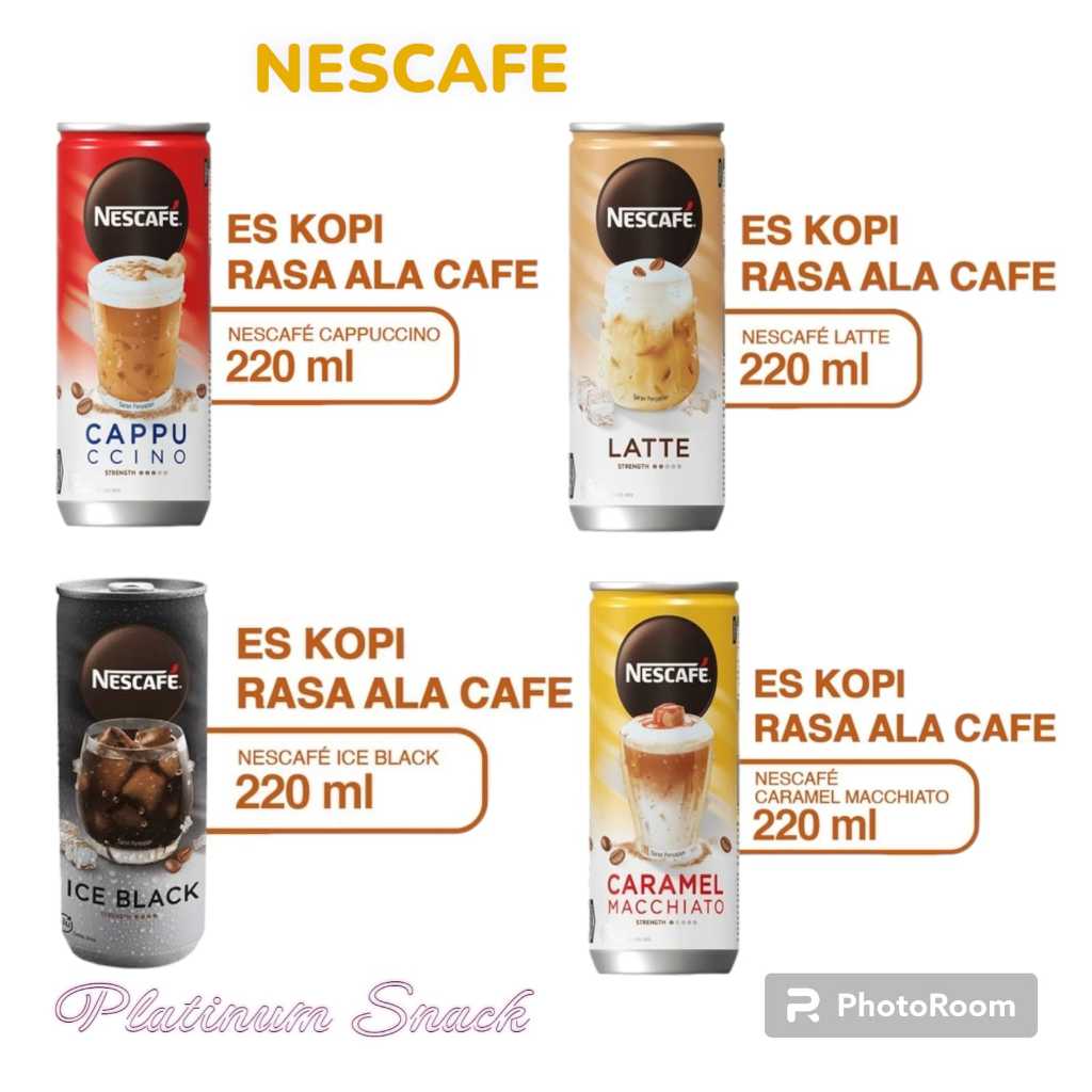 

Nescafe Coffee Kaleng | 1 @ 220 Ml | Kopi