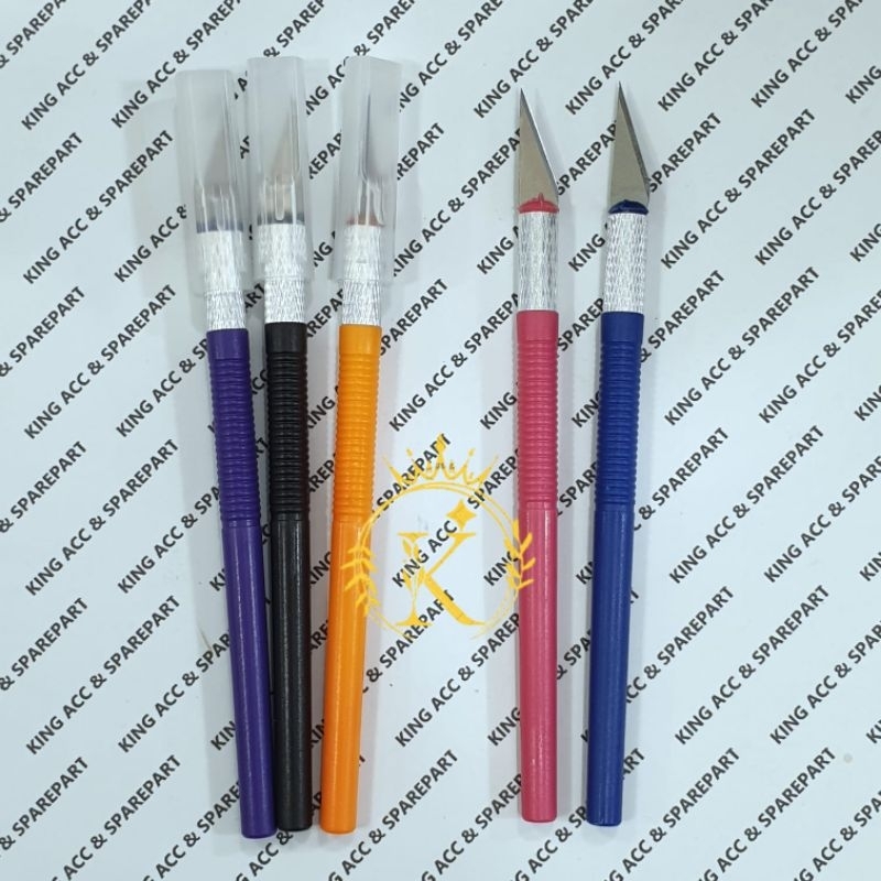 

PISAU IC GAGANG PLASTIK PEN CUTTER PISAU UKIR NO 11