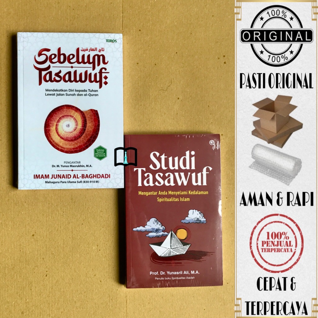 Paket Buku Sebelum Tasawuf & Studi Tasawuf - Buku Original