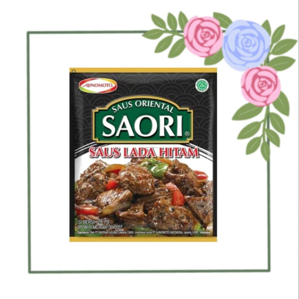 

Saori saus lada hitam sachet