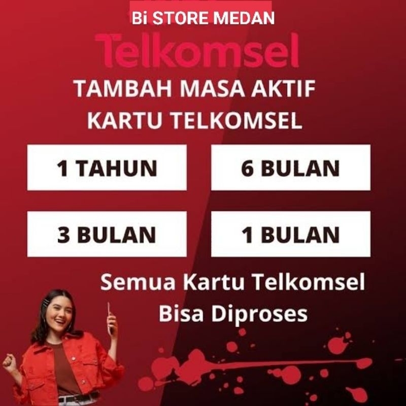 TAMBAH MASA AKTIF TELKOMSEL MURAH 1 TAHUN