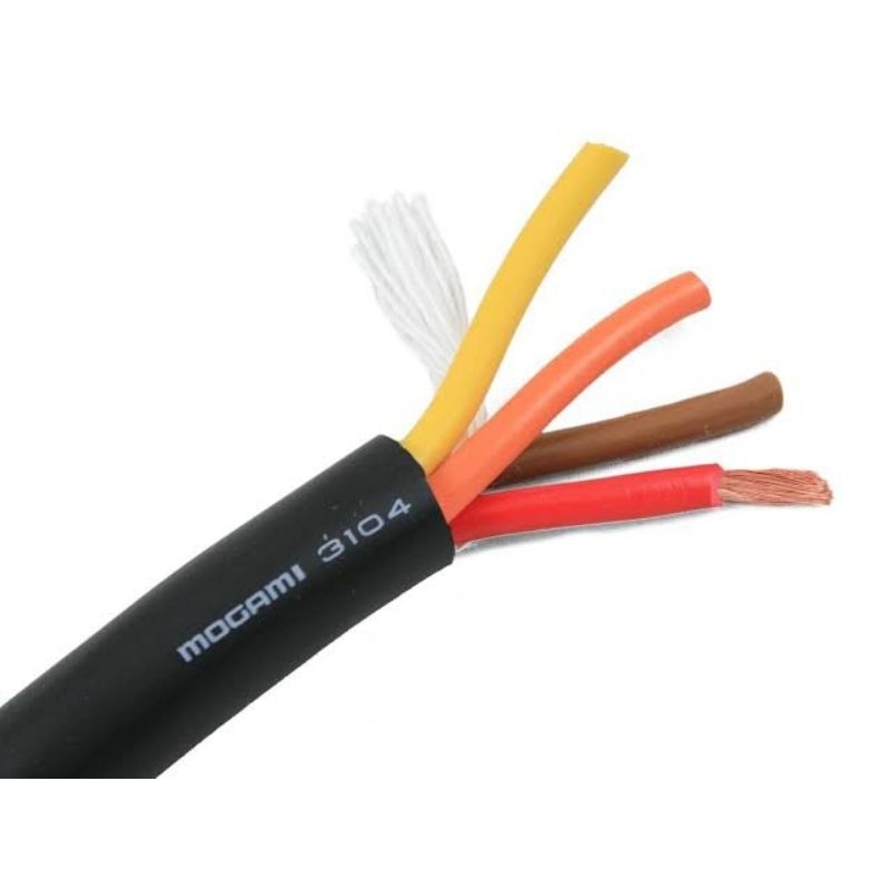 KABEL SPEAKER MOGAMI ISI 4x4mm - kabel speaker original Jepang isi 4x4mm mogami 3104