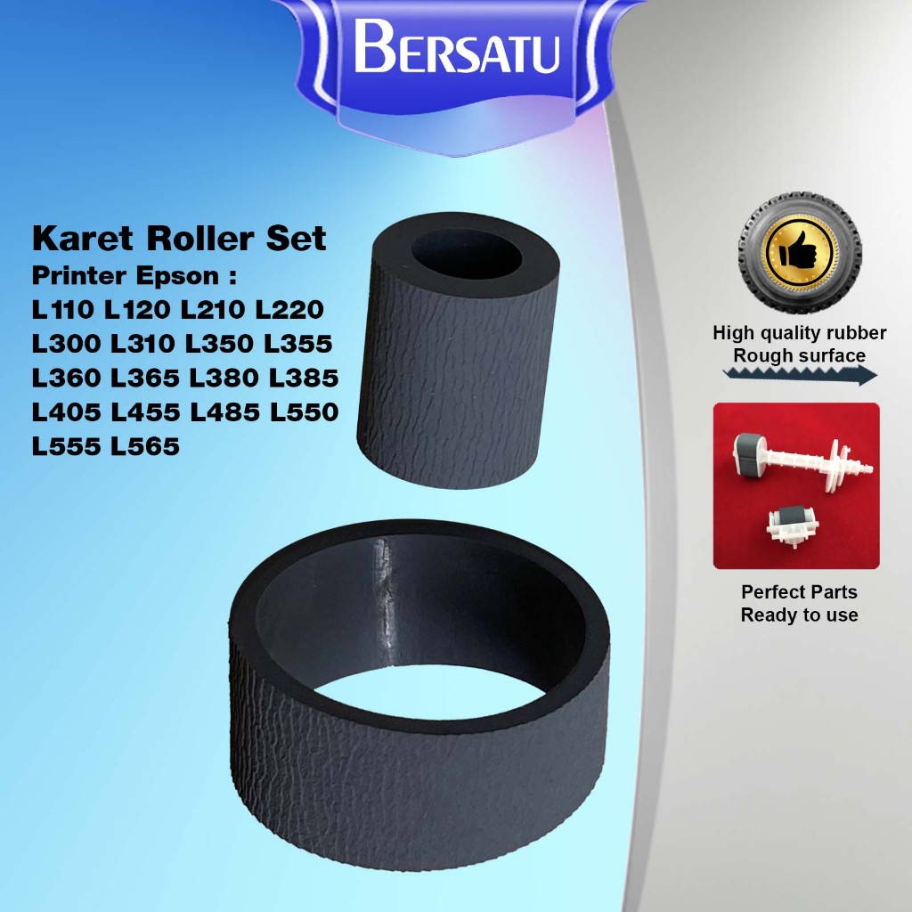 Pick up Karet Roller pickup roler penarik kertas Printer Epson L120 L121 L210 L220 L300 L310 L350 L3