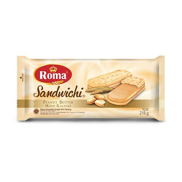 

ROMA SANDWICH PEANUT 206G