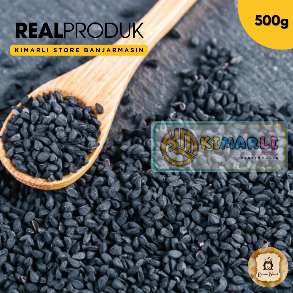 

500g || Jintan Hitam / Habbattusaudah / Biji Jintan Hitam By. Kimarli.Store