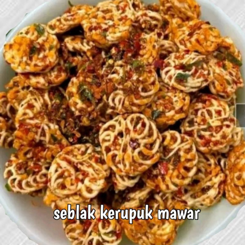 

seblak kerupuk mawar