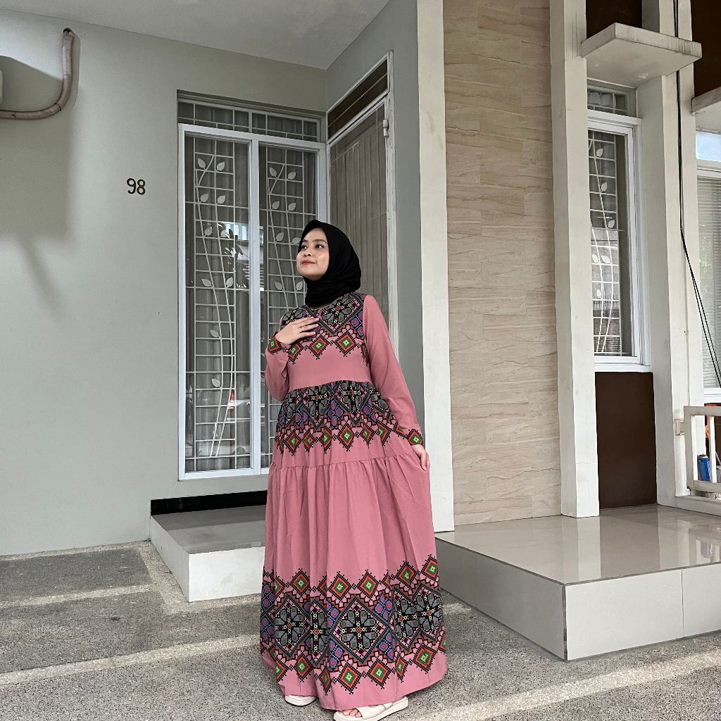 Gamis umrah/ Gamis Haji/Long Dress Muslim wear/Gamis Azzara Dress