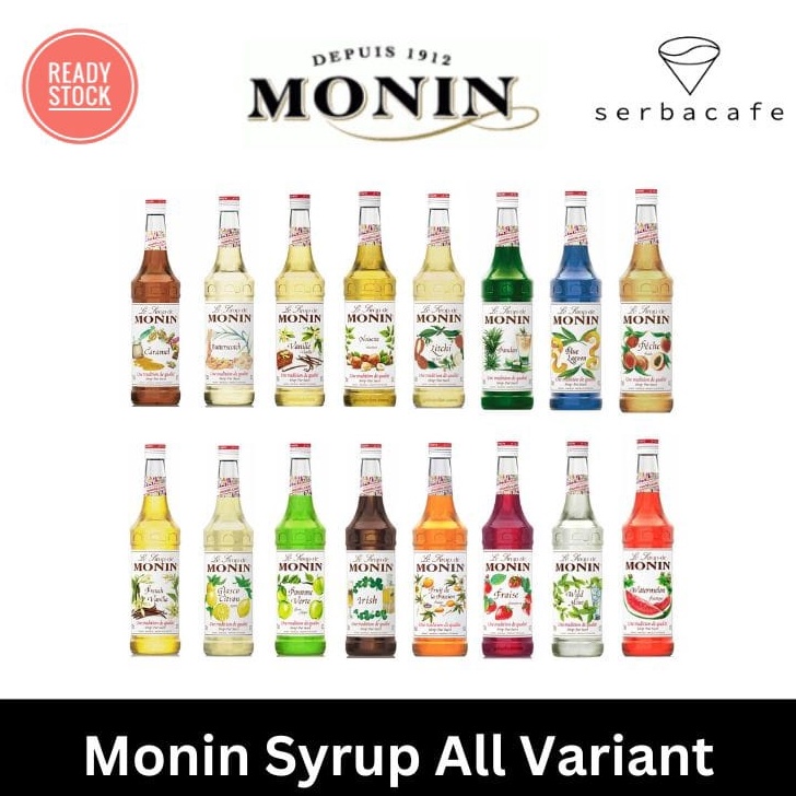 

UNM958 Terlaku Monin Syrup All Flavour Original 7 ml