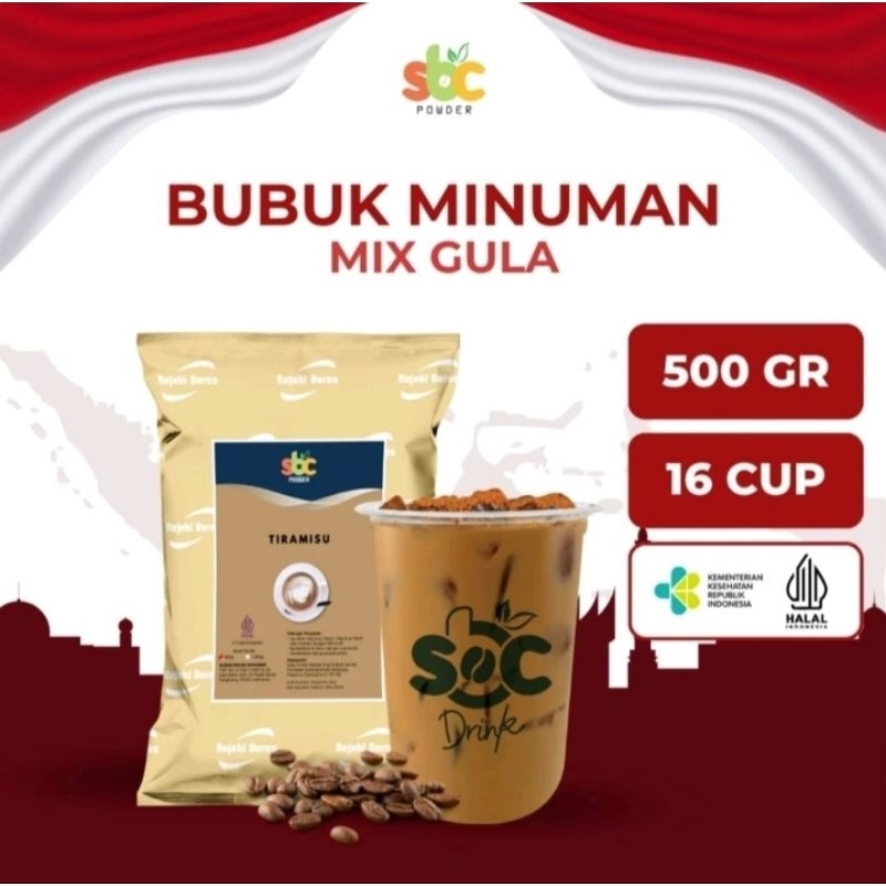 

SBC Powder Bubuk Minuman Kemasan 500grm variant rasa