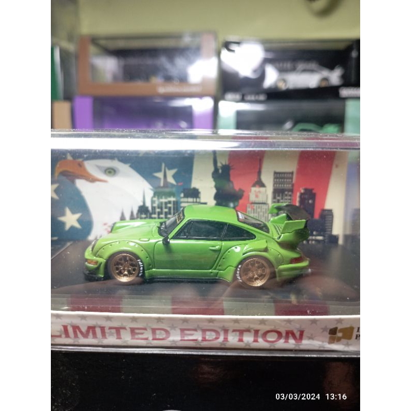 Impossible Perfect Porsche RWB Atlanta USA Olive Green (Resin) Limited Edition only 300 pcs Worldwid
