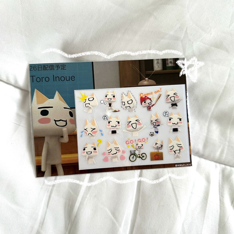 toro inoue mini stickers [READ DESC]