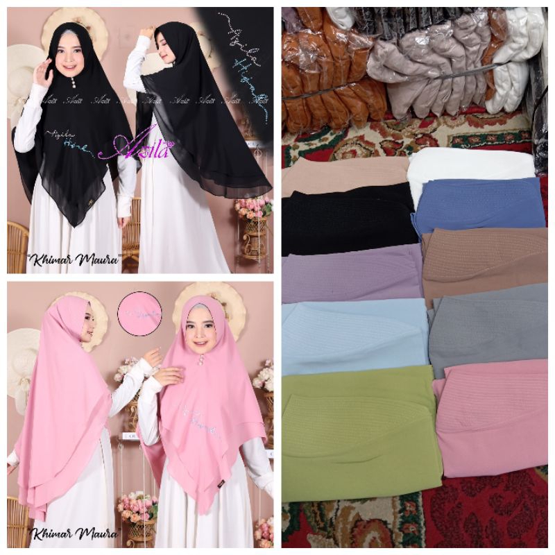 Khimar terbaru Maura by AZILA HIJAB