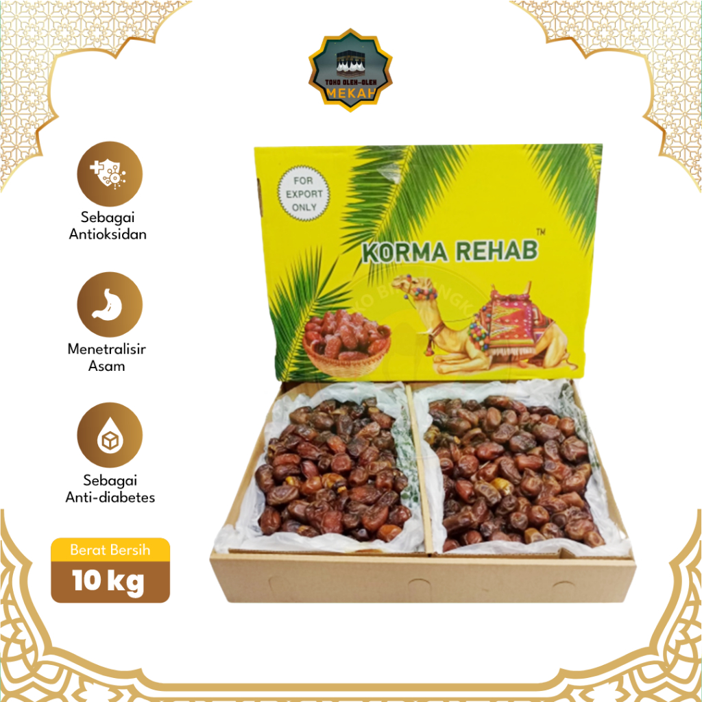 

Kurma Mesir Rehab Premium Ukuran 5Kg Oleh Oleh Haji Souvenir Umroh 100% Original