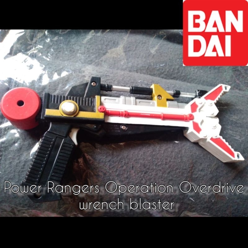 Bandai Power Rangers Operation Overdrive play wrench blaster original