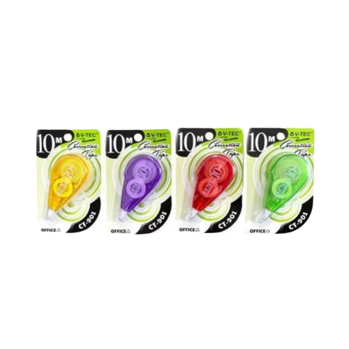 

Tipe X/Correction Tape Kertas 10m V-TEC CT 901/902