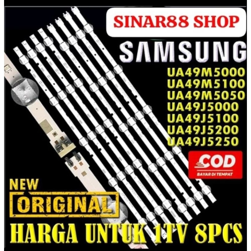 BACKLIGHT TV SAMSUNG 49 INC UA 49M5100 49M5200 49N5000 LED