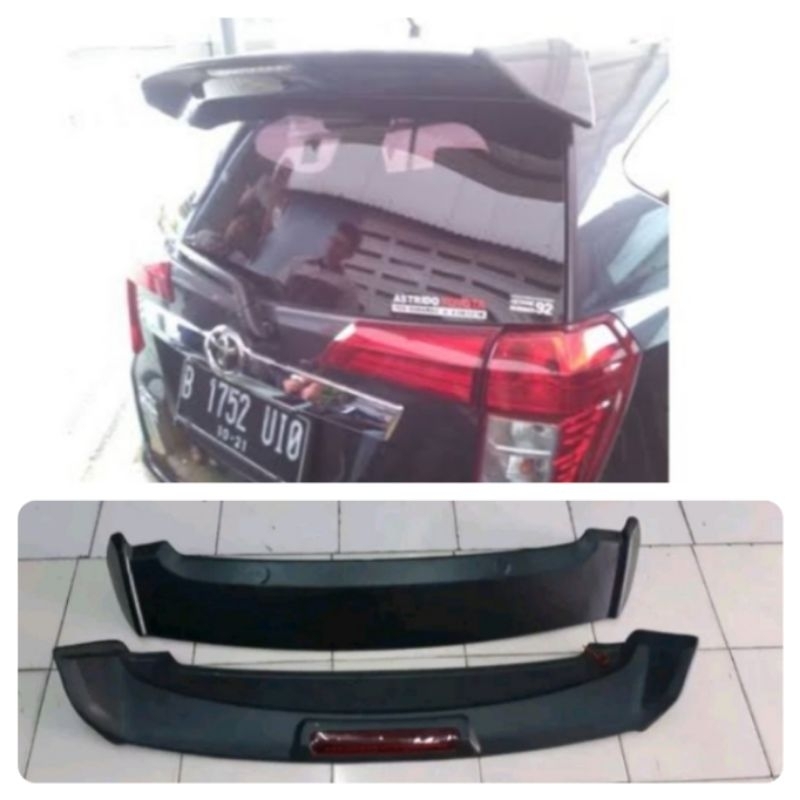 spoiler calya sigra model TRD