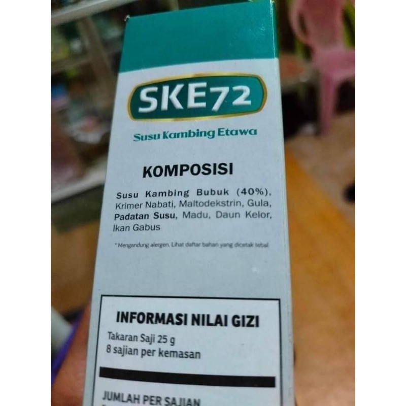 

Susu Kambing Etawa Nasa 72 Isi 200gr