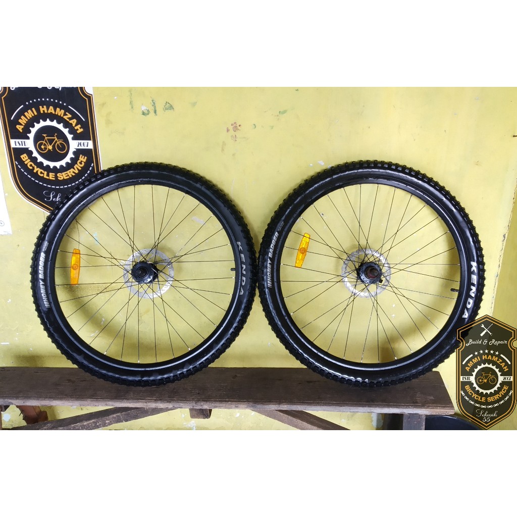oOo WHEELSET MTB 27.5 - RODA SEPEDA 27.5 LENGKAP oOo