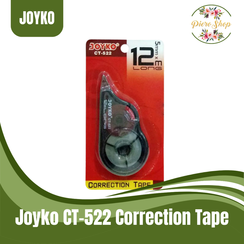 

Joyko CT-522 Correction Tape | Pita Koreksi Joyko CT-522